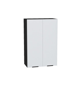 Шкаф верхний с 2-мя дверцами Евро, цвет: Белый