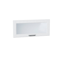 Комплект фасадов Прага со стеклом для каркаса Ф-88 ВГ800, цвет: Белое дерево