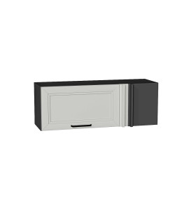 Шкаф верхний прямой угловой горизонтальный Нео, цвет: Grey Silk