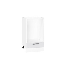 Шкаф нижний под духовку Прага, цвет: Белое дерево