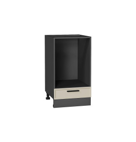 Шкаф нижний под духовку Фрейм, цвет: Cream Silk