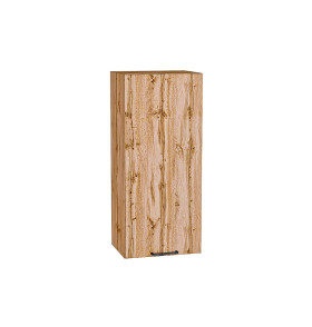 Шкаф верхний с 1-ой дверцей Флэт, цвет: Wotan Oak 2S