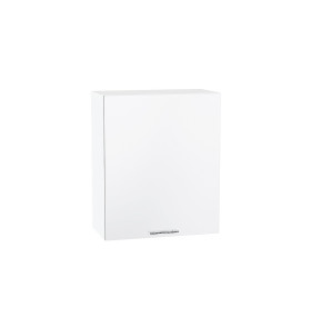 Шкаф верхний с 1-ой дверцей Валерия-М, цвет: Белый глянец