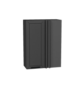 Шкаф верхний прямой угловой Глетчер, цвет: Маренго Силк