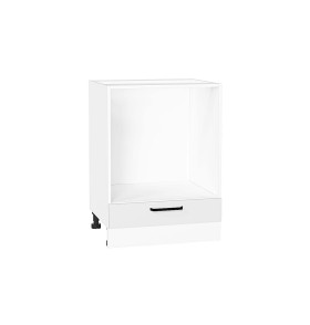 Шкаф нижний под духовку Нео, цвет: White Silk