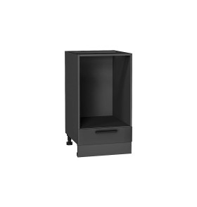 Шкаф нижний под духовку Глетчер, цвет: Маренго Силк