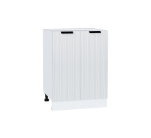 Шкаф нижний с 2-мя дверцами Евро Лайн, цвет: Белый