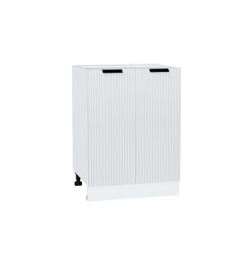 Шкаф нижний с 2-мя дверцами Евро Лайн, цвет: Белый