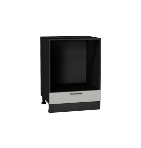 Шкаф нижний под духовку Флэт, цвет: Light Grey In 2S