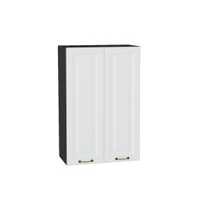 Шкаф верхний с 2-мя дверцами Ницца, цвет: Белый