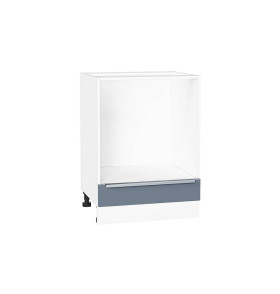 Шкаф нижний под духовку Фьюжн, цвет: Silky Blue