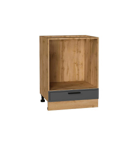 Шкаф нижний под духовку Фрейм, цвет: Stormy Silk