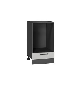 Шкаф нижний под духовку Сканди, цвет: Grey Silkwood