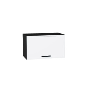 Шкаф верхний горизонтальный Фрейм, цвет: White Silk