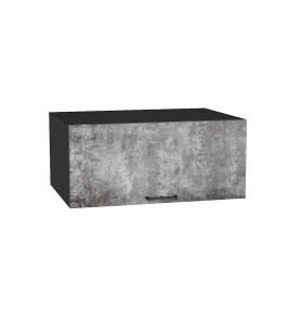 Шкаф верхний горизонтальный глубокий Флэт, цвет: Temple Stone 2S