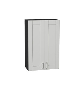 Шкаф верхний с 2-мя дверцами Лофт, цвет: Grey Silk