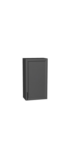 Шкаф верхний с 1-ой дверцей Сканди, цвет: Stormy Silkwood | ПЭТ, Stormy Silkwood