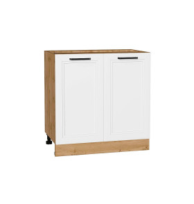 Шкаф нижний с 2-мя дверцами Нео, цвет: White Silk