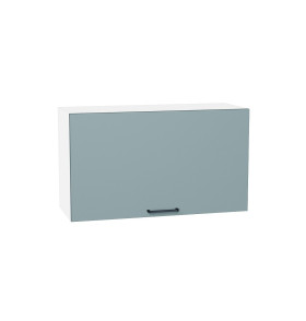 Шкаф верхний горизонтальный Флэт, цвет: Grey-green In 2S