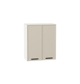 Шкаф верхний с 2-мя дверцами Фрейм, цвет: Cream Silk