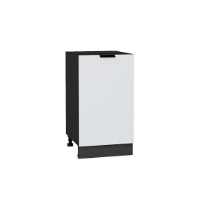 Шкаф нижний с 1-ой дверцей Евро, цвет: Белый