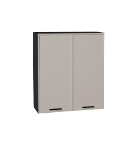 Шкаф верхний с 2-мя дверцами Фрейм, цвет: Clay Silk