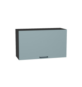 Шкаф верхний горизонтальный Флэт, цвет: Grey-green In 2S