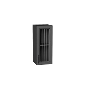 Шкаф верхний с 1-ой остекленной дверцей Сканди, цвет: Stormy Silkwood