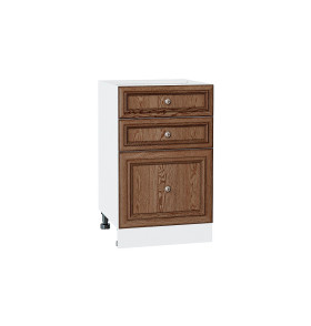 Шкаф нижний с 3-мя ящиками Шале, цвет: Brown Dreamline