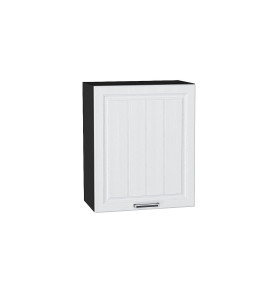 Шкаф верхний с 1-ой дверцей Прага, цвет: Белое дерево