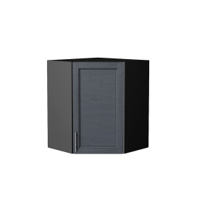 Шкаф верхний угловой Сканди, цвет: Graphite Softwood