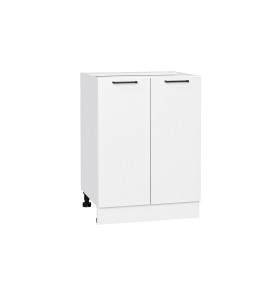 Шкаф нижний с 2-мя дверцами Флэт, цвет: White In 2S