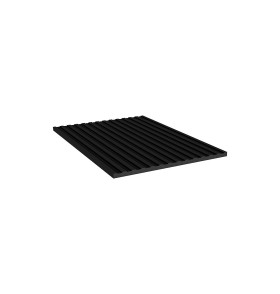 Образец ФР Евро Лайн для тумбы с материалами отделок, цвет: Антрацит