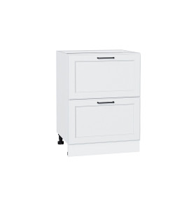 Шкаф нижний с 2-мя ящиками Барселона, цвет: Белый
