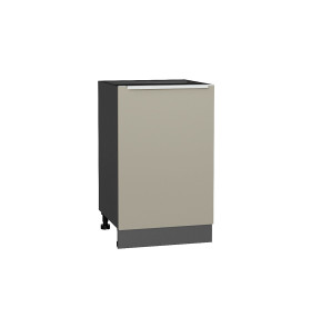 Шкаф нижний с 1-ой дверцей Фьюжн, цвет: Silky Grey