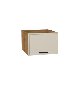 Шкаф верхний горизонтальный глубокий Фрейм, цвет: Cream Silk