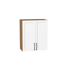 Шкаф верхний с 2-мя дверцами Сканди, цвет: White Silkwood