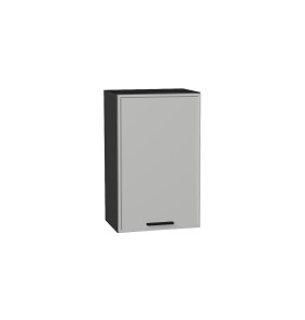 Шкаф верхний с 1-ой дверцей Фрейм, цвет: Grey Silk