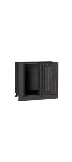 Шкаф нижний угловой Прага, цвет: Венге премиум | Пленка ПВХ., Венге премиум