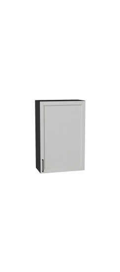 Шкаф верхний с 1-ой дверцей Сканди, цвет: Grey Silkwood | ПЭТ, Grey Silkwood