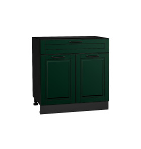 Шкаф нижний с 2-мя дверцами и ящиком Дублин, цвет: Special Green