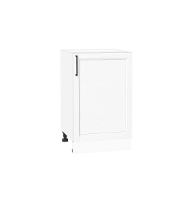 Шкаф нижний с 1-ой дверцей Сканди, цвет: White Silkwood