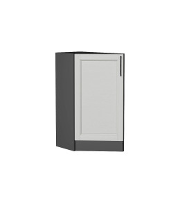 Шкаф нижний торцевой Сканди, цвет: Grey Silkwood