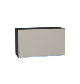 Шкаф верхний горизонтальный Фьюжн, цвет: Silky Grey