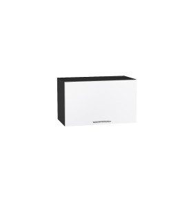 Шкаф верхний горизонтальный Валерия-М, цвет: Белый глянец