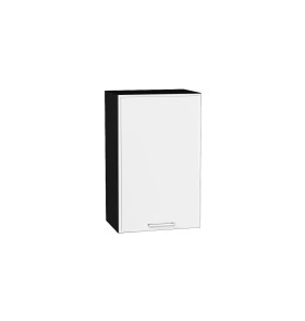 Шкаф верхний с 1-ой дверцей Квадро, цвет: Белый