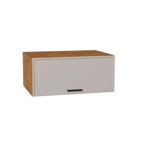 Шкаф верхний горизонтальный глубокий Фрейм, цвет: Clay Silk