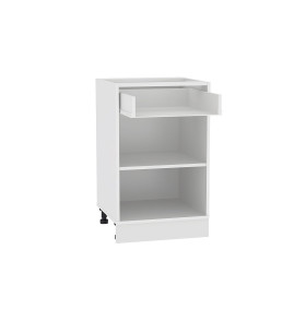 Каркас нижнего шкафа с одним ящиком Н 501, цвет: Белый