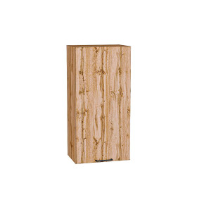 Шкаф верхний с 1-ой дверцей Флэт, цвет: Wotan Oak 2S