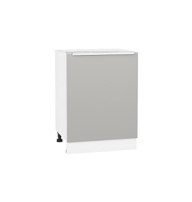 Шкаф нижний с 1-ой дверцей Фьюжн, цвет: Silky Light Grey